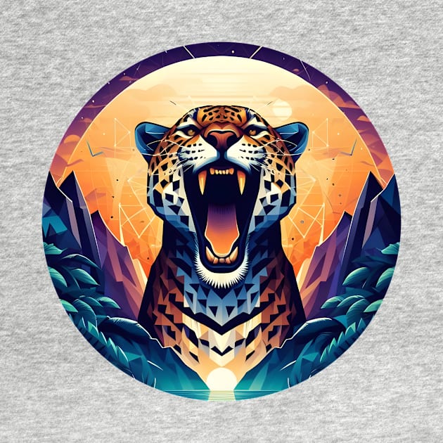 Low Poly Jaguar by Antipodal point